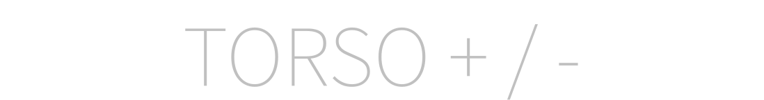 TORSO + / -